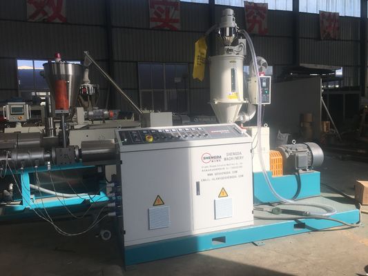 PE pp de Blaasbalgenproductielijn van pvc Sylphon voor Enige of Dubbele Muur Golfpijp