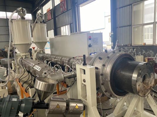 Drie-laag HDPE HDPE van de Co-extrusieWatervoorziening de Lijn die van de Pijpuitdrijving Machine maken