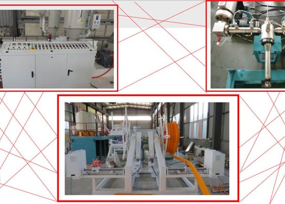 Materiaal van de de Pijpuitdrijving van pp het Verticale 145mm