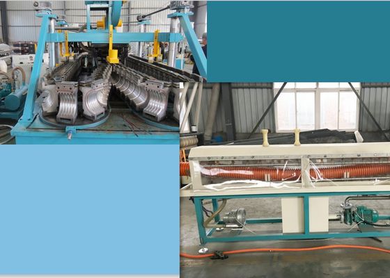 Verticale TrillingsRioolbuis 40kg/H 159mm Flexibele Pijpmachine