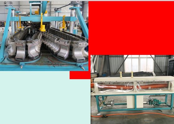 35kg/H Golf de Pijpextruder van pp PE