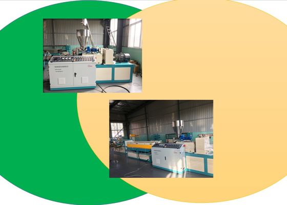 Tweelingschroef 32mm van pvc Plastic Korrelextruder