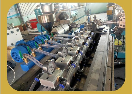 40m/Min pvc-de Machine van het de Draaddraadtrekken van de Schedeextruder