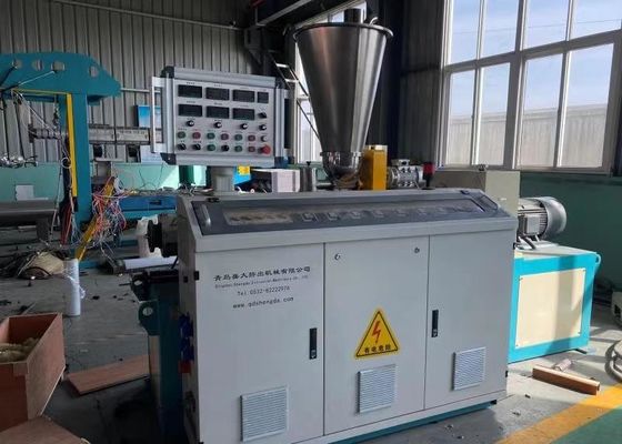 PE van pvc pp de Enige Muur Golflijn 20kg/H die van de Pijpuitdrijving Machine maken