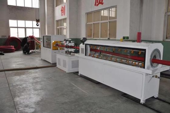 HDPE Enige Muur Golflijn 20mm van de Pijpuitdrijving Diameter/het Maken van Machine