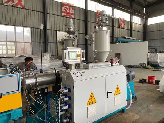 32110mm de Dubbele Muur Golflijn die van de Pijpuitdrijving Machine maken