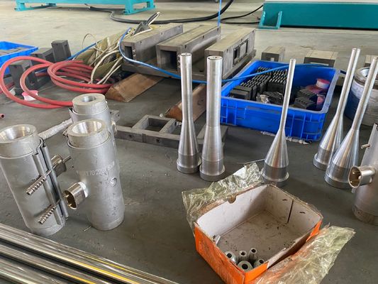 120kg/h pvc-Pijp die tot Machine maken Kegel Dubbele Schroefextruder