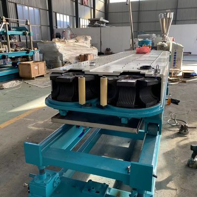 1663mm HDPE PE Lijn die van de de Pijpuitdrijving van pvc de Enige Muur Golfmachine maken