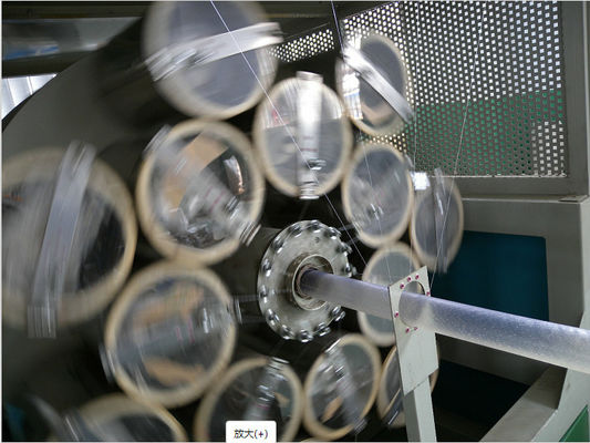 De plastic Zachte pvc-Tuinvezel vlechtte Versterkte de Flexibele Slangmachine van de Pijpmachine