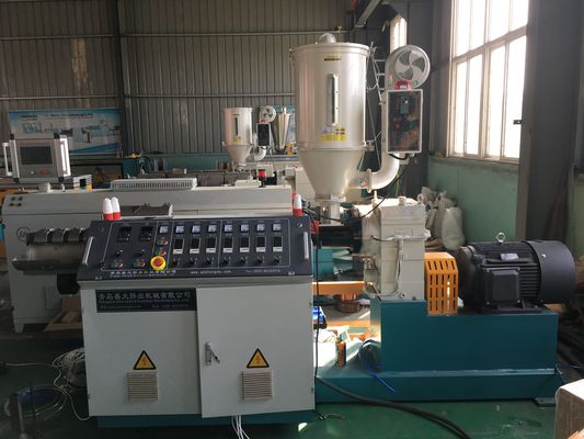 De Motor100kg/h Hdpe van Siemens de Kegel Tweelingschroef van de Pijpproductielijn