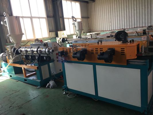 Enige Muur 417mm de Pvc Golfgoedkeuring van Ce van de Pijpmachine