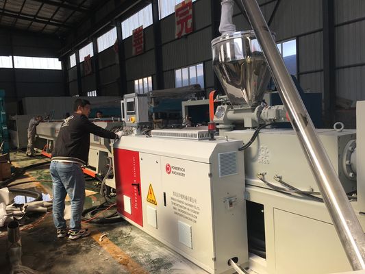 De plastic pvc-volledig Automatische Extruder van de de Buispijp van het Afvoerkanaalwater Elektro