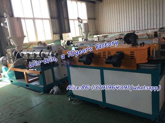 Golf Plastic PE van pvc pp de Machine Enige Muur van de Pijpuitdrijving
