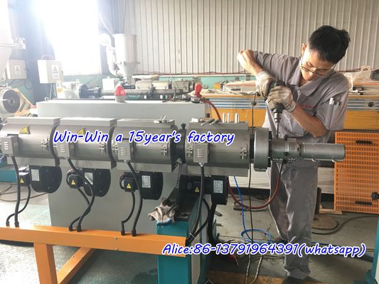 Golf Plastic PE van pvc pp de Machine Enige Muur van de Pijpuitdrijving