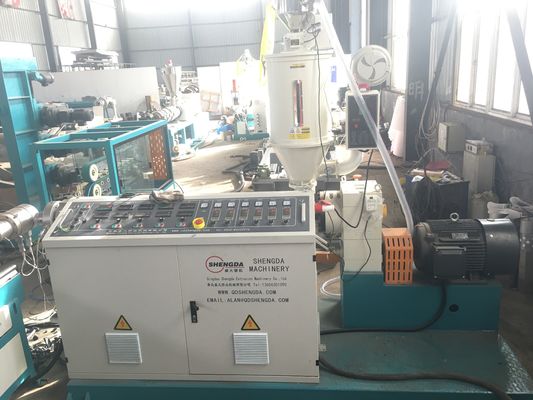 PE PPR PVC gegolfde buis extrusielijn voor watervoorziening gasleiding