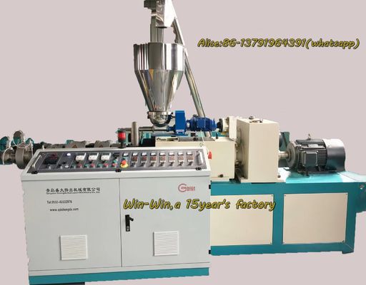 Pvc-PE Plastic Buisextruder die Machine voor Dubbelwandige Gegolfde Pijp maken