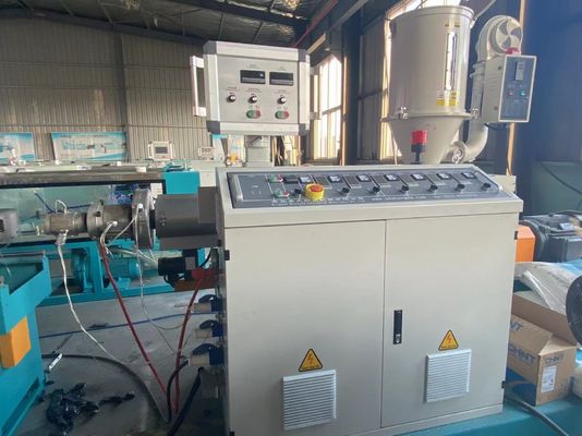 Duwblok die Machinepe pp van de de PA Enige Muur Golfpijp van pvc de Uitdrijvingslijn vormen
