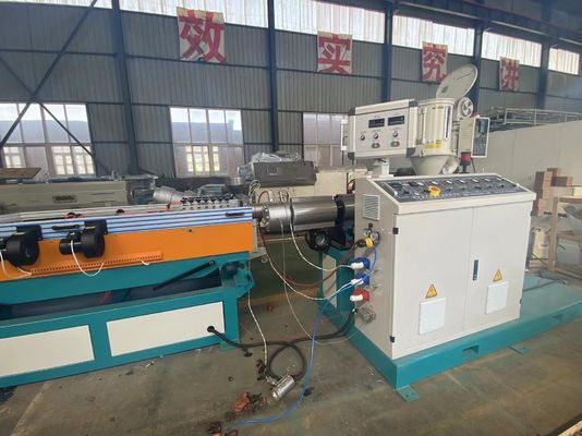 De plastic PE van pvc pp Elektro Golfpijp die van de PA Enige Muur Machine maken