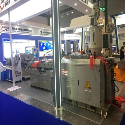 Pvc-PE PPR Plastic Enige Dubbele Muur Golfpijp die Machinehoge snelheid maken