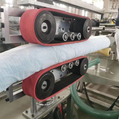 De verpakte Golfmachine van de de Stoffendeklaag van de Pijpmachine niet Geweven