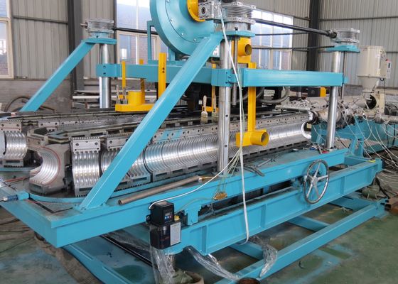 HDPE Dubbele Muur Golfpijpmachine