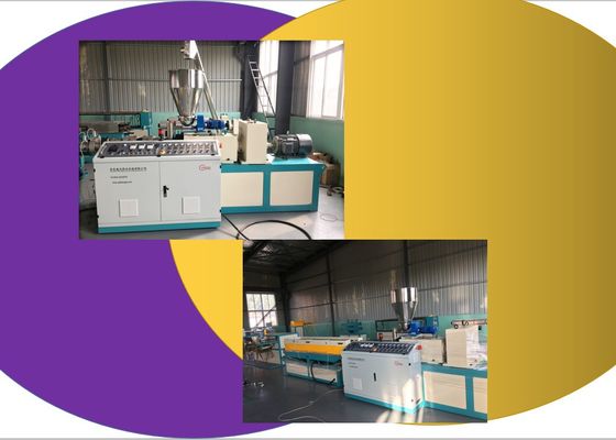 Tweelingschroef 32mm van pvc Plastic Korrelextruder