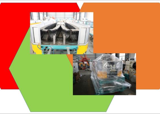 Tweeling van de de Pijpuitdrijving van de Schroefextruder Plastic van de de Lijnextruder Plastic de Uitdrijvingsmachine