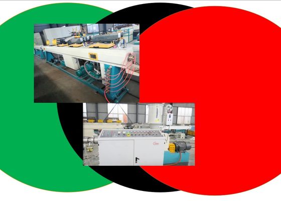 HDPE Tweelingschroef 750mm de Plastic Lijn van de Pijpuitdrijving