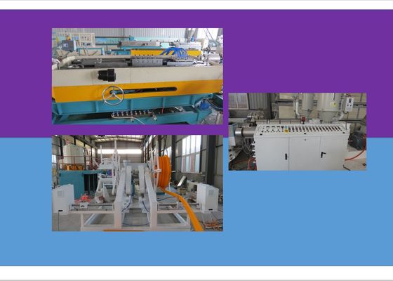 Pvc-PE pp kiest de Golf van de de Beschermings Plastic Pijp van de Kabeldraad lijn van de de Pijpuitdrijving Extruder Golf uit