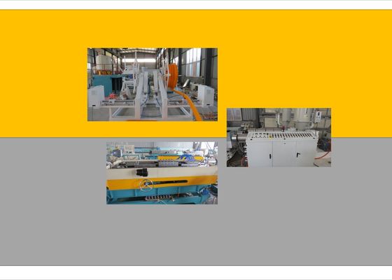 Pvc-PE pp kiest de Golf van de de Beschermings Plastic Pijp van de Kabeldraad lijn van de de Pijpuitdrijving Extruder Golf uit