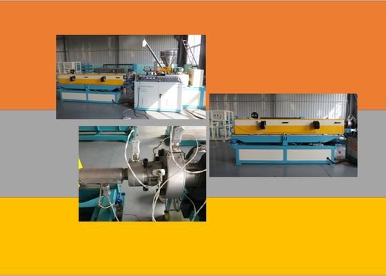 Plastic HDPE de Extruderproductielijn van de Pijpkabel Golfpijp
