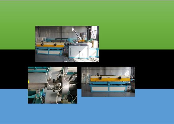 Plastic HDPE de Extruderproductielijn van de Pijpkabel Golfpijp