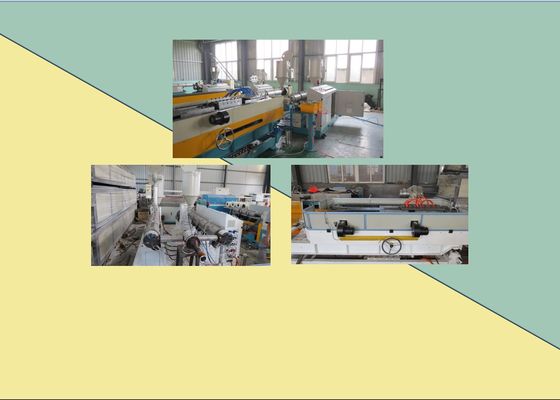 50mm HDPE Golfpijpuitdrijving die Machinelijn maken