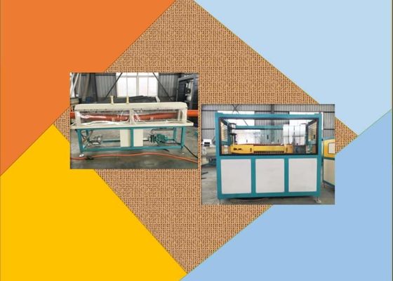 Diepe de Uitdrijvingslijn van de Schroef800kg/h PLC Golfpijp