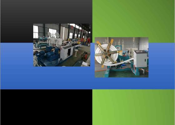 De zachte Buis die van pvc van 50kg/H Schroef Golfmachine maken
