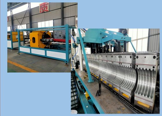 De enige Lijn van de de Pijpuitdrijving van Schroefpvc 800mm Golf