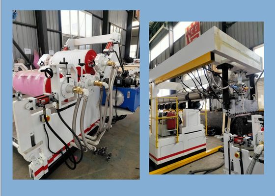 1000mm kiest de Plastic Lijn 500kg/H van de Bladuitdrijving de Extruder van het Schroefpp PS Blad uit