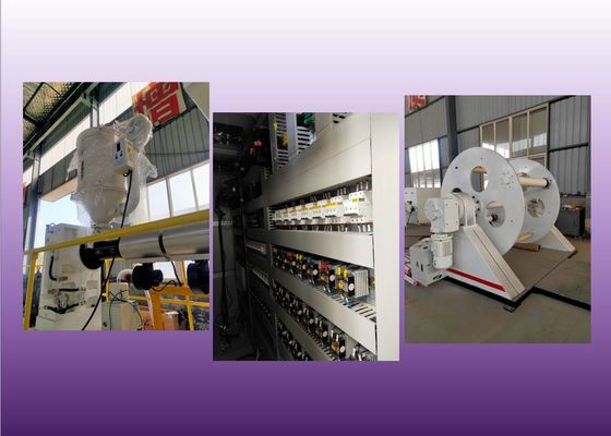 De tweelinghdpe van Schroef450g/h pvc Plastic Lijn die van de Bladuitdrijving Machine maken