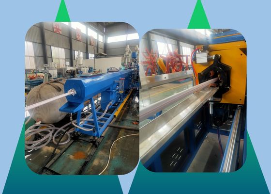 De drievoudige Laaghdpe van het de Lijnpolypropyleen van de Pijpuitdrijving Machine van de de Pijpuitdrijving Tweeling