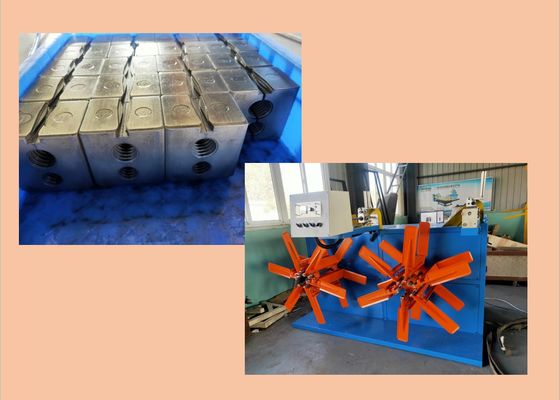 40r/Min de pvc Golflijn 18.5kw van de Pijpuitdrijving