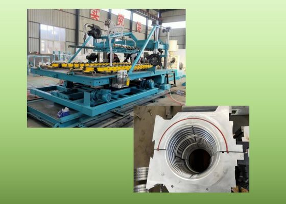 HDPE de Dubbele Machine van de de Pijpextruder van de Muurriolering voor Loodgieterswerk
