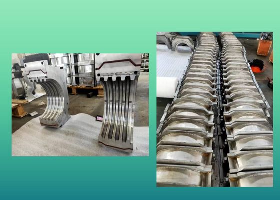 HDPE de Dubbele Machine van de de Pijpextruder van de Muurriolering voor Loodgieterswerk