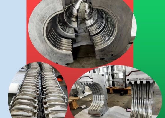 200mm PE van pvc Dubbele Muur Golfpijpextruder