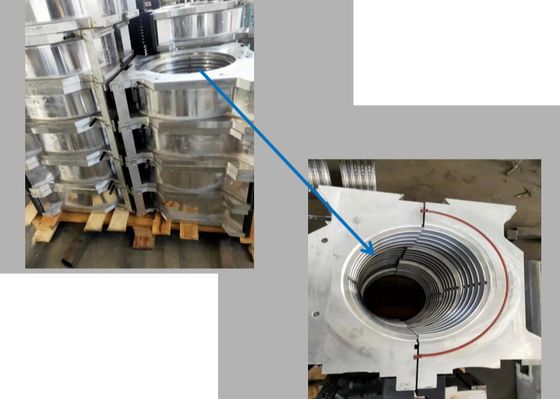 HDPE Dubbele Muur Golfpijpproductielijn ID200mm ID600 mm