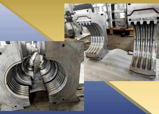3-6m/min pp-PE de Enige/Dubbele Muur Golflijn van de Pijpuitdrijving