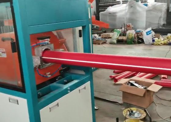 250-300kg/h kegel Tweeling Vlakke de Pijpproductielijn van Schroefpvc
