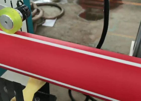 250-300kg/h kegel Tweeling Vlakke de Pijpproductielijn van Schroefpvc