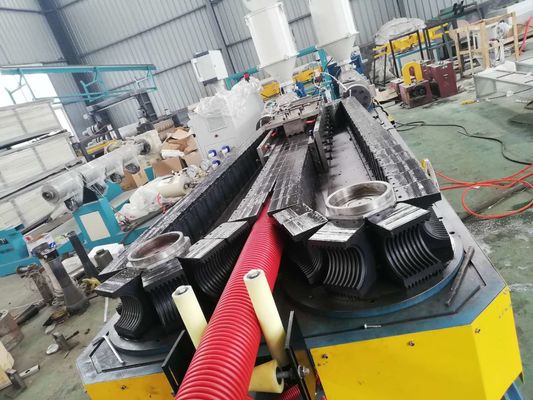 10-20 M/Min-PE pp van pvc kiest Muur Golfpijpmachine uit